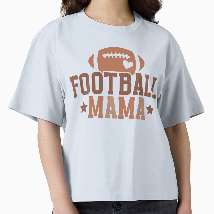 Football Mama Varsity Touchdown T-Shirt - Aesthetic Graphic Unisex - T-Shirt, Sweatshirt, Hoodie