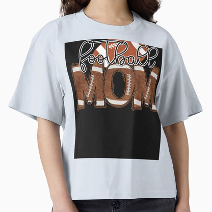 Football Mom T-Shirt - Graphic Print Unisex - T-Shirt, Sweatshirt, Hoodie
