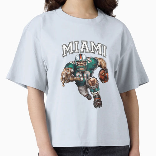 Miami Football T-Shirt - Casual Everyday Wear Men Women - T-Shirt, Sweatshirt, Hoodie