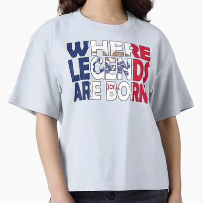 Iowa Flag Where Legends Are Born T-Shirt - Streetwear Style Unisex - T-Shirt, Sweatshirt, Hoodie