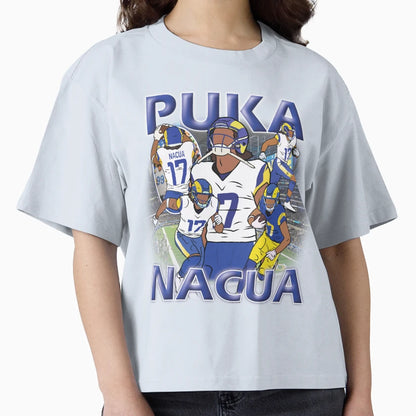 Puka Nacua T-Shirt - Aesthetic Graphic for Adults - T-Shirt, Sweatshirt, Hoodie