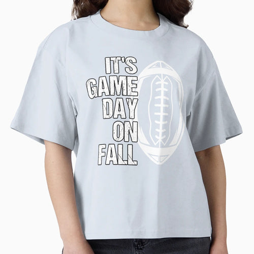 Fall Season Game Day American Football T-Shirt - Graphic Print Unisex - T-Shirt, Sweatshirt, Hoodie
