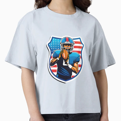 Usa American Football Player T-Shirt - Casual Everyday Wear Unisex - T-Shirt, Sweatshirt, Hoodie
