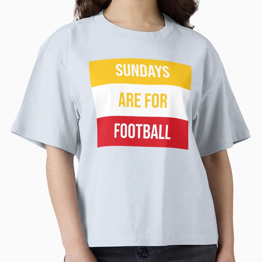 Sundays Are Football T-Shirt - Trendy Graphic Men Women - T-Shirt, Sweatshirt, Hoodie