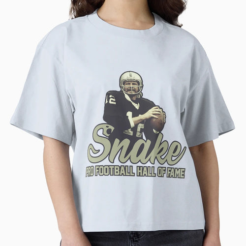 Raiders T Shirtsnake Ken Stabler Hof T-Shirt - Streetwear Style Men Women - T-Shirt, Sweatshirt, Hoodie