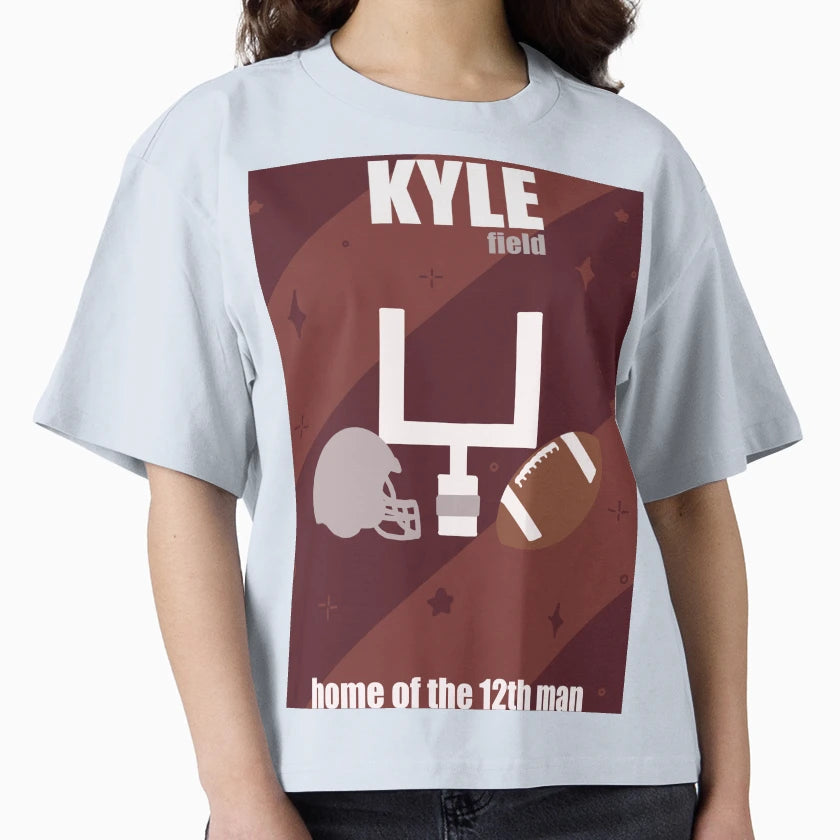 Kyle Field T-Shirt - Custom Art Print for Adults - T-Shirt, Sweatshirt, Hoodie
