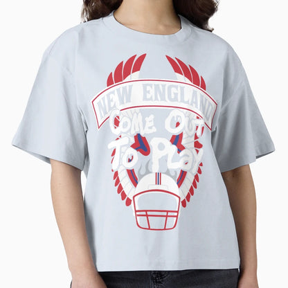 New England Football Come Out To Play T-Shirt - Casual Everyday Wear Unisex - T-Shirt, Sweatshirt, Hoodie