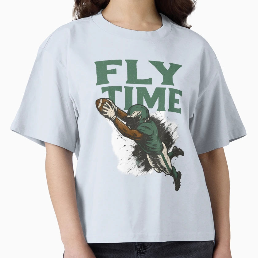 Fly Strong American Football T-Shirt - Fun Novelty Design Unisex - T-Shirt, Sweatshirt, Hoodie