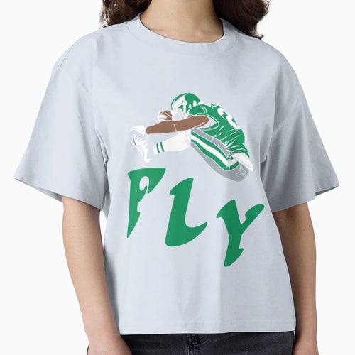 Fly Saquon Philadelphia Football T-Shirt - Aesthetic Graphic Unisex - T-Shirt, Sweatshirt, Hoodie