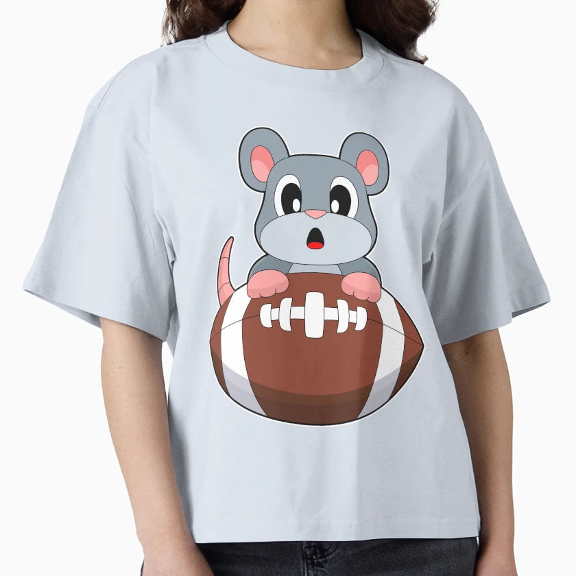 Mouse American Football T-Shirt - Custom Art Print for Adults - T-Shirt, Sweatshirt, Hoodie