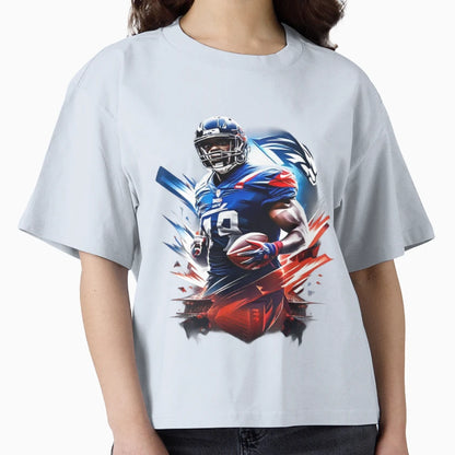 Athlete Strong Football Player T-Shirt - Aesthetic Graphic Men Women - T-Shirt, Sweatshirt, Hoodie