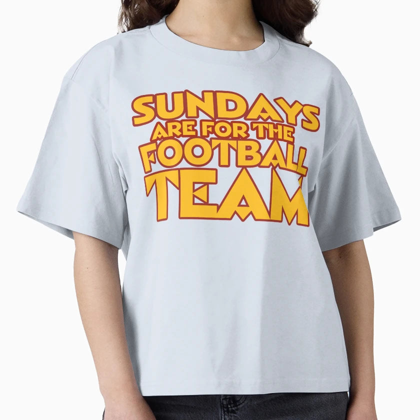 Sundays Are Football Team T-Shirt - Trendy Graphic for Adults - T-Shirt, Sweatshirt, Hoodie