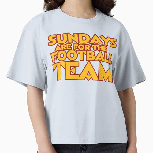 Sundays Are Football Team T-Shirt - Trendy Graphic for Adults - T-Shirt, Sweatshirt, Hoodie