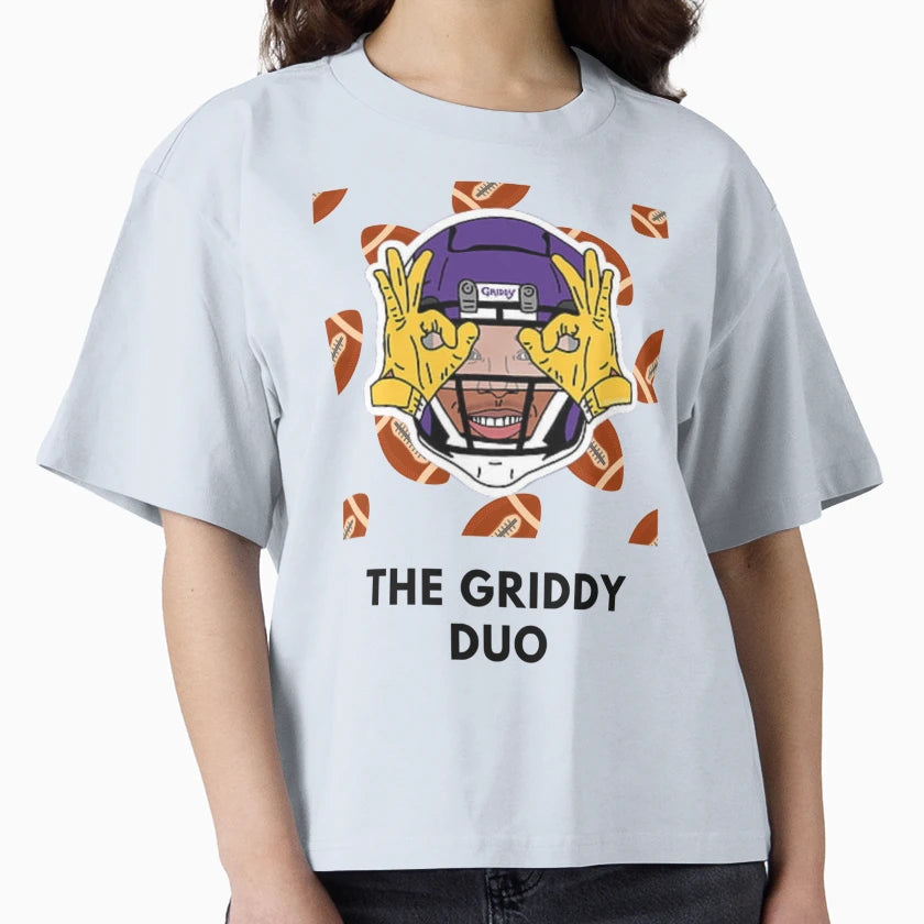 Griddy Duo T-Shirt - Fun Novelty Design Men Women - T-Shirt, Sweatshirt, Hoodie