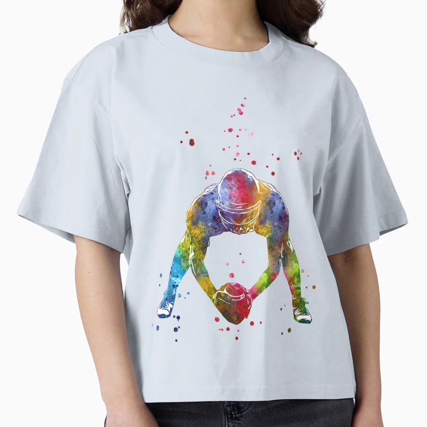 American Football Player T-Shirt - Fun Novelty Design for Adults - T-Shirt, Sweatshirt, Hoodie