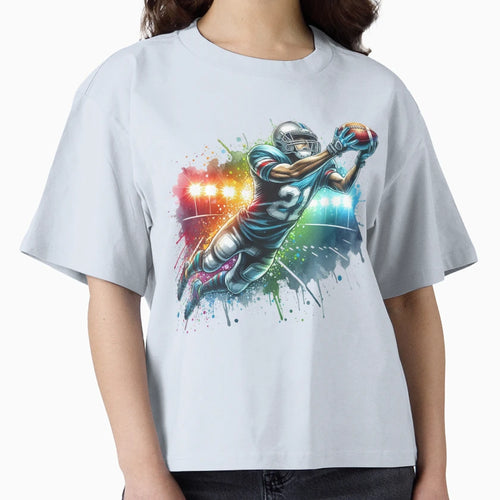 Ruby Player American Football T-Shirt - Custom Art Print Unisex - T-Shirt, Sweatshirt, Hoodie