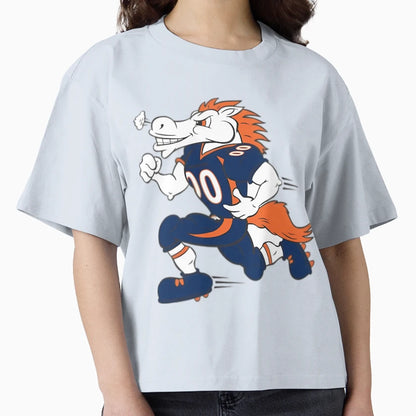 Denver Colorado Football Player Art T-Shirt - Custom Art Print for Adults - T-Shirt, Sweatshirt, Hoodie