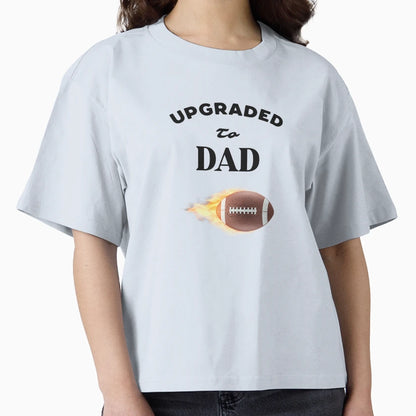 Upgraded To Dad New Dad Gift T-Shirt - Fun Novelty Design for Adults - T-Shirt, Sweatshirt, Hoodie