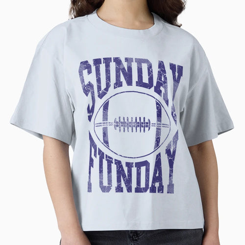 Sunday Funday Football T-Shirt - Novelty Apparel for Adults - T-Shirt, Sweatshirt, Hoodie