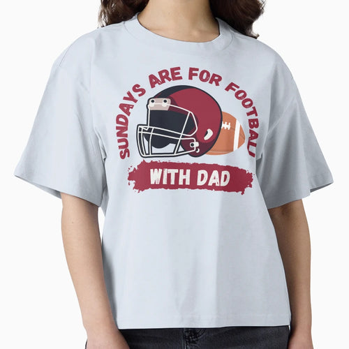 Sundays Are Football Dad T-Shirt - Graphic Print Men Women - T-Shirt, Sweatshirt, Hoodie
