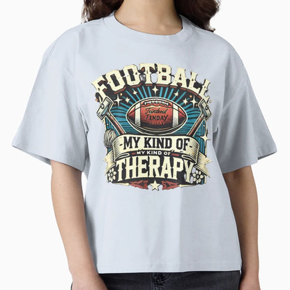 Football Therapy T-Shirt - Streetwear Style Unisex - T-Shirt, Sweatshirt, Hoodie