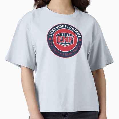 Every Night Football Circular Slogan T-Shirt - Unique Graphic for Adults - T-Shirt, Sweatshirt, Hoodie