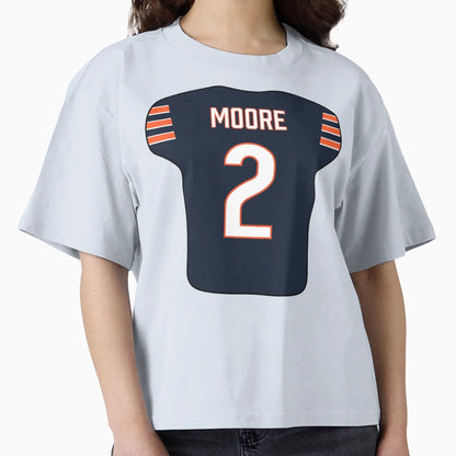Dj Moore Jersey T-Shirt - Casual Everyday Wear Unisex - T-Shirt, Sweatshirt, Hoodie