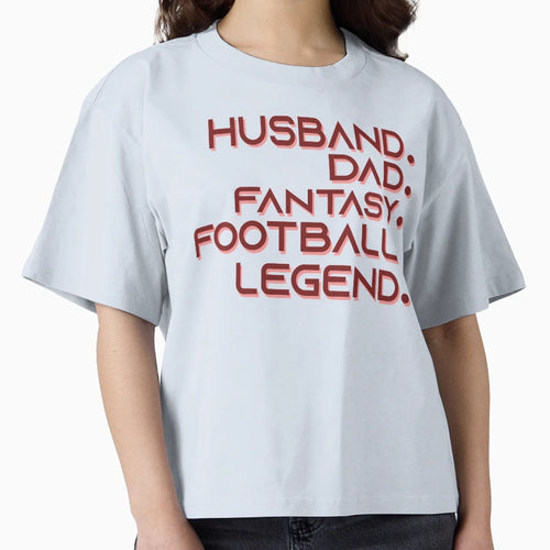 Husband Dad Fantasy Football Legend T-Shirt - Trendy Graphic for Adults - T-Shirt, Sweatshirt, Hoodie