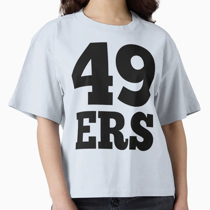 49Ers Black T-Shirt - Aesthetic Graphic for Adults - T-Shirt, Sweatshirt, Hoodie
