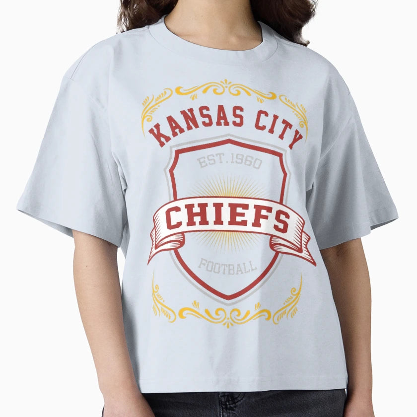 Art Kansas City Chiefs T-Shirt - Minimalist Print for Adults - T-Shirt, Sweatshirt, Hoodie