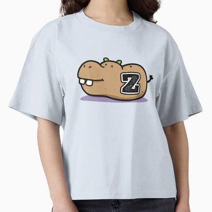 Alphabet Letter Z Hip Potato Mus T-Shirt - Unique Graphic for Adults - T-Shirt, Sweatshirt, Hoodie