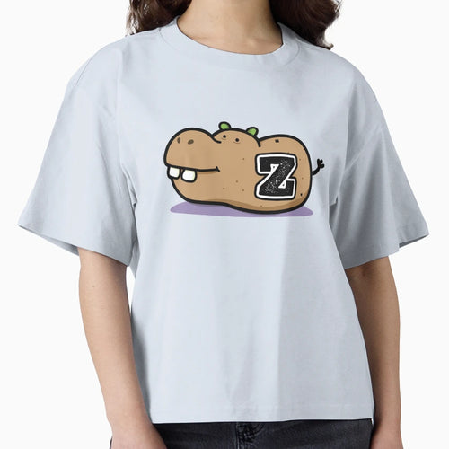 Alphabet Letter Z Hip Potato Mus T-Shirt - Unique Graphic for Adults - T-Shirt, Sweatshirt, Hoodie