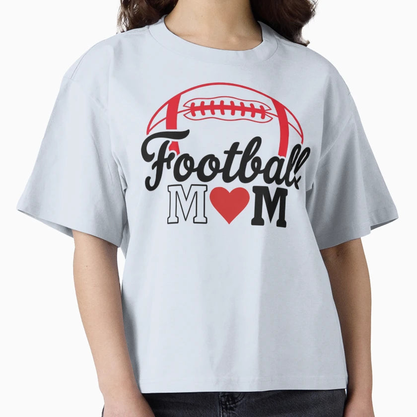 Football Mom Mothers Day T-Shirt - Trendy Graphic for Adults - T-Shirt, Sweatshirt, Hoodie