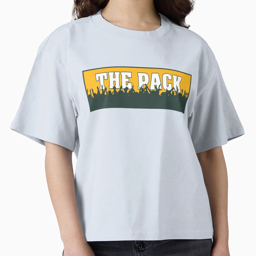Cheering Green Bay Pack T-Shirt - Graphic Print for Adults - T-Shirt, Sweatshirt, Hoodie