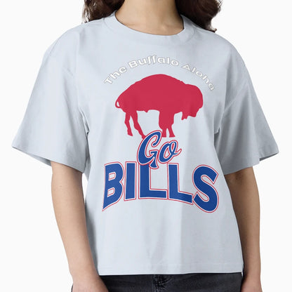Go Bills Buffalo Aloha T-Shirt - Minimalist Print Unisex - T-Shirt, Sweatshirt, Hoodie