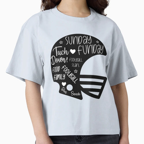 Sunday Funday Super Bowl T-Shirt - Unique Graphic for Adults - T-Shirt, Sweatshirt, Hoodie