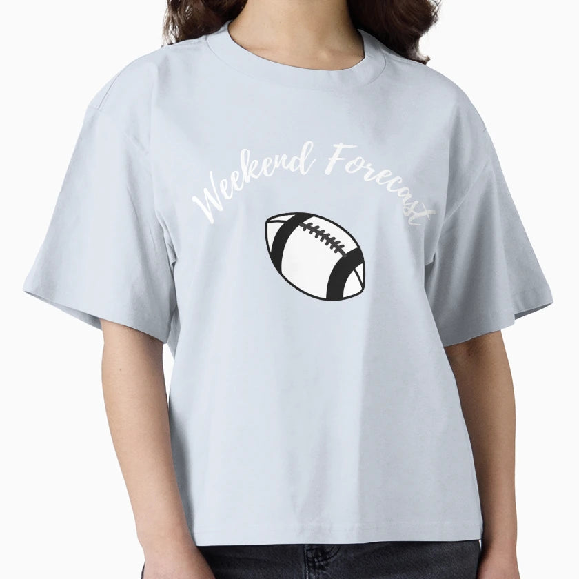 Football Season Weekend Forecast T-Shirt - Casual Everyday Wear Unisex - T-Shirt, Sweatshirt, Hoodie