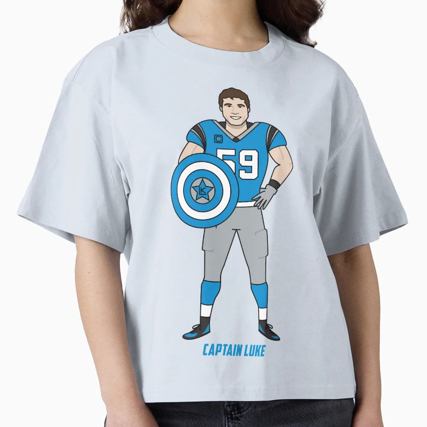 Captain Luke T-Shirt - Custom Art Print Men Women - T-Shirt, Sweatshirt, Hoodie
