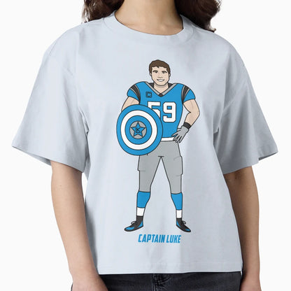 Captain Luke T-Shirt - Custom Art Print Men Women - T-Shirt, Sweatshirt, Hoodie