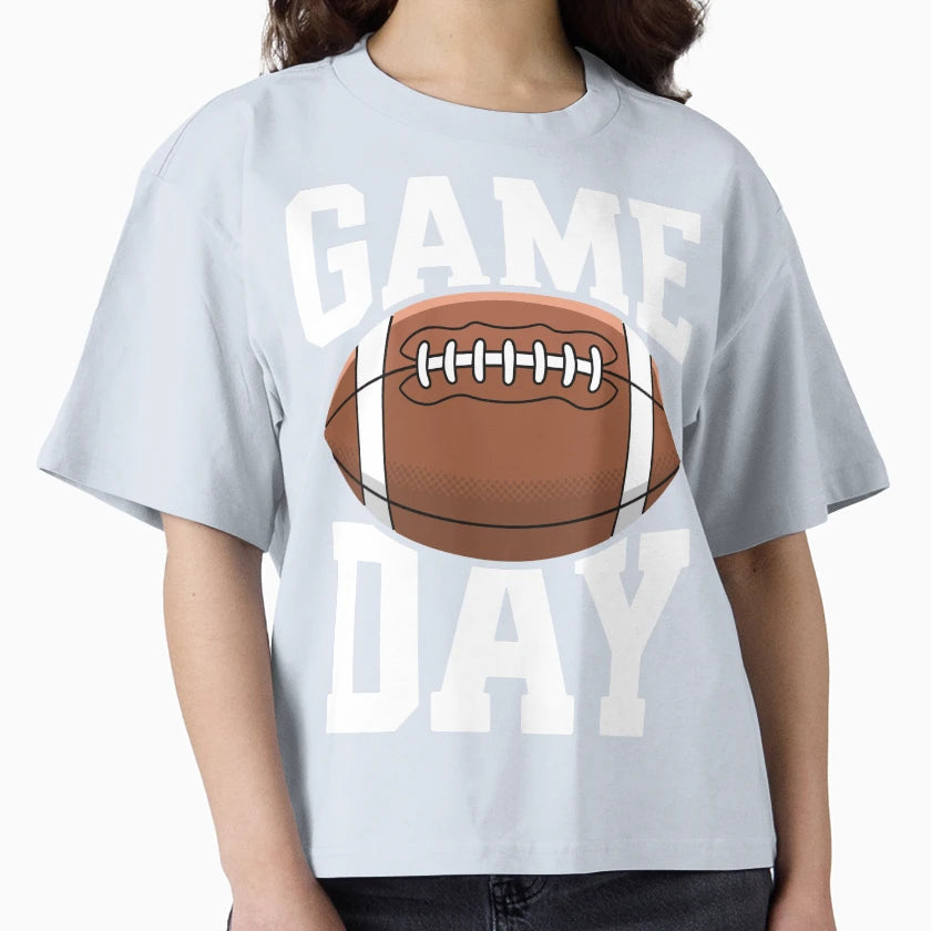 Game Day Football Fans T-Shirt - Minimalist Print Men Women - T-Shirt, Sweatshirt, Hoodie