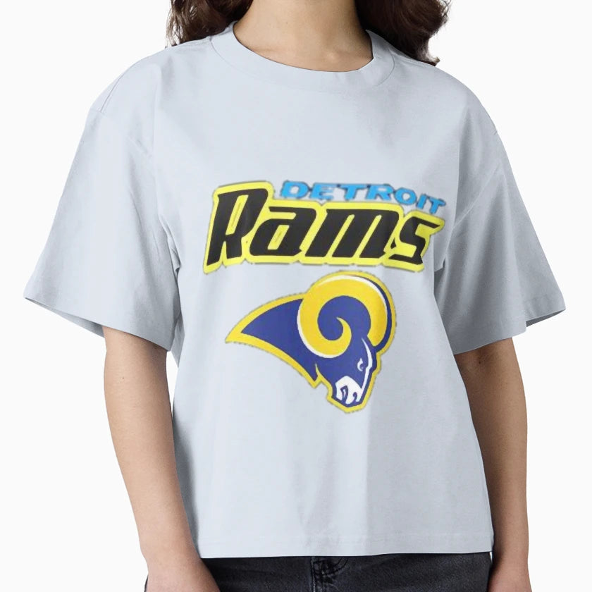 Detroit Rams T-Shirt - Minimalist Print Unisex - T-Shirt, Sweatshirt, Hoodie