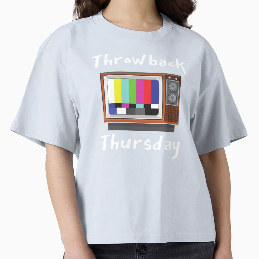 Throwback Thursday Television T-Shirt - Streetwear Style Men Women - T-Shirt, Sweatshirt, Hoodie