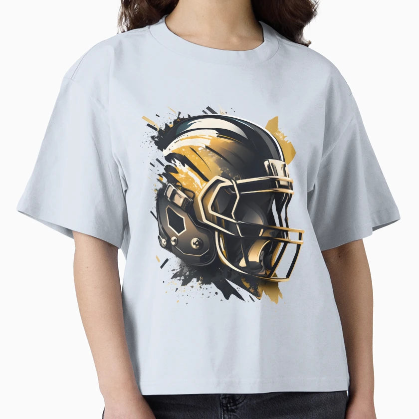 Nfl Football Helmet T-Shirt - Custom Art Print Men Women - T-Shirt, Sweatshirt, Hoodie