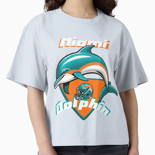 Art Miami Dolphins T-Shirt - Casual Everyday Wear Unisex - T-Shirt, Sweatshirt, Hoodie