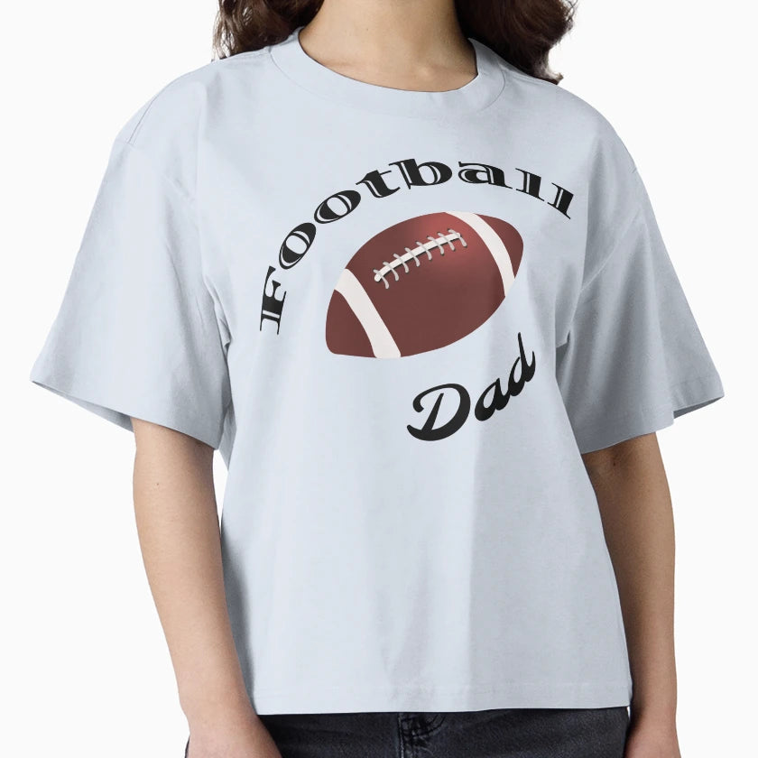 Football Dad T-Shirt - Graphic Print Unisex - T-Shirt, Sweatshirt, Hoodie