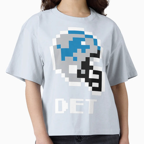 Detroit Lions Tecmo Super Bowl Football T-Shirt - Trendy Graphic Unisex - T-Shirt, Sweatshirt, Hoodie