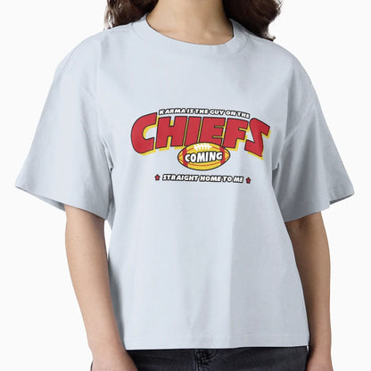 Karma Is Guy Chiefs T-Shirt - Fun Novelty Design Unisex - T-Shirt, Sweatshirt, Hoodie