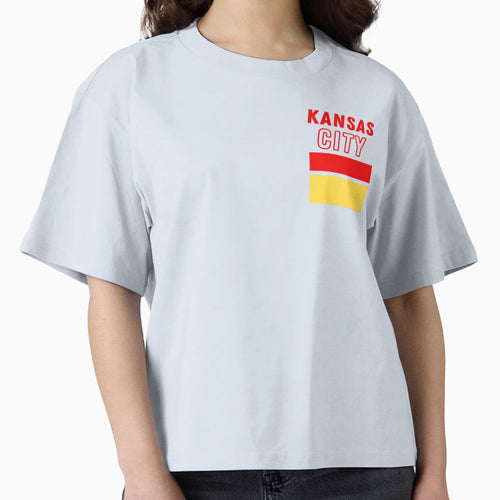 Kansas City Color Block T-Shirt - Aesthetic Graphic Unisex - T-Shirt, Sweatshirt, Hoodie