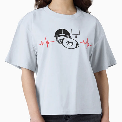 Ultimate Football Fan Pulse T-Shirt - Minimalist Print Unisex - T-Shirt, Sweatshirt, Hoodie