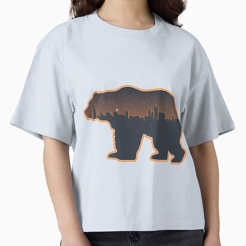Chicago Bears Chicago Illinois Skyline T-Shirt - Trendy Graphic Unisex - T-Shirt, Sweatshirt, Hoodie